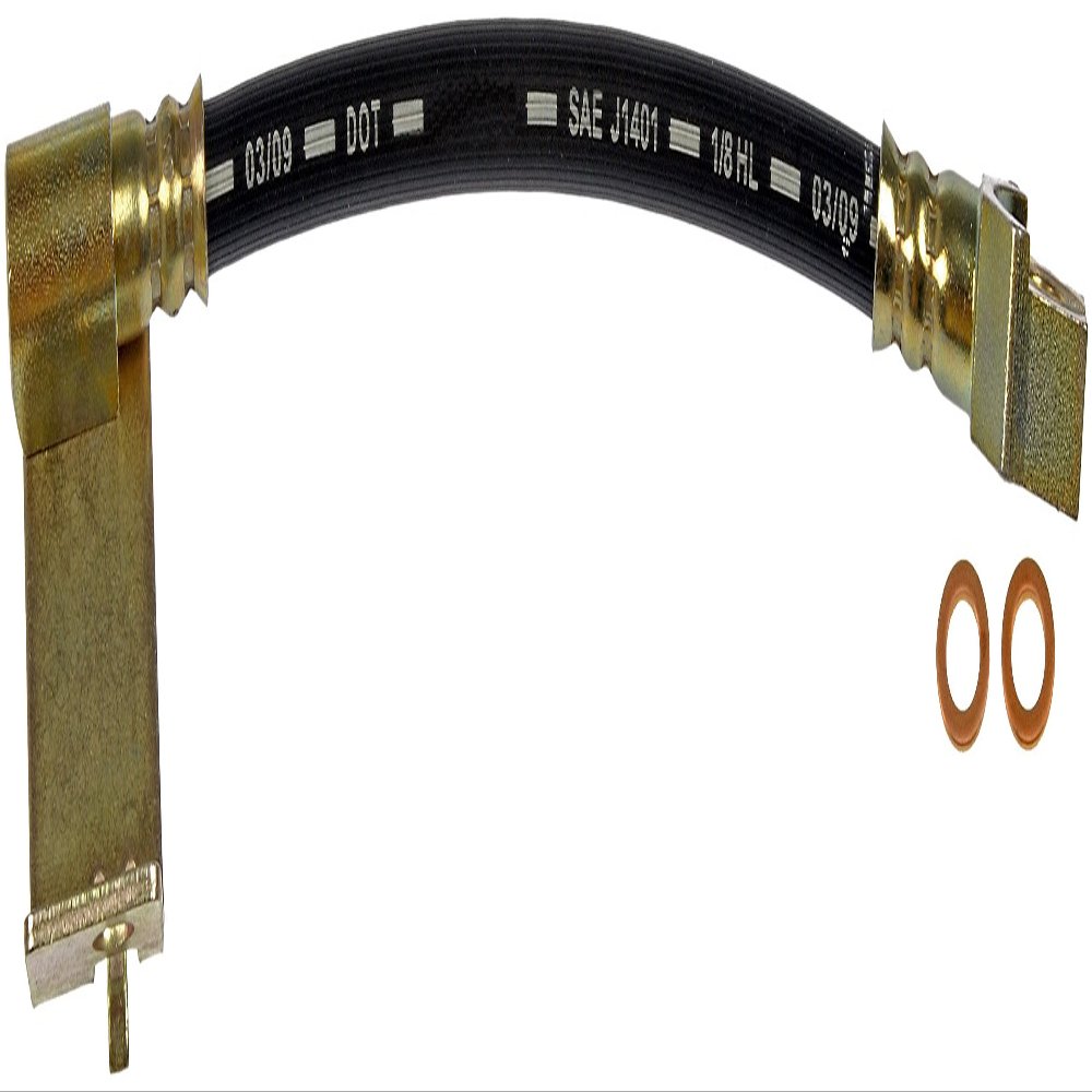 Dorman H620980 Rear Driver Side Brake Hydraulic Hose Compatible with Select Ford Models