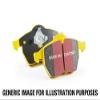 EBC Brakes Yellowstuff 4000 Series Street DP4012R to Fit AP RACING,SPYKER view 3