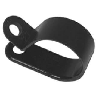 Pico 7144PT 1/2" ID Black Nylon Cable Clamps 3/8" Width 12 per Package