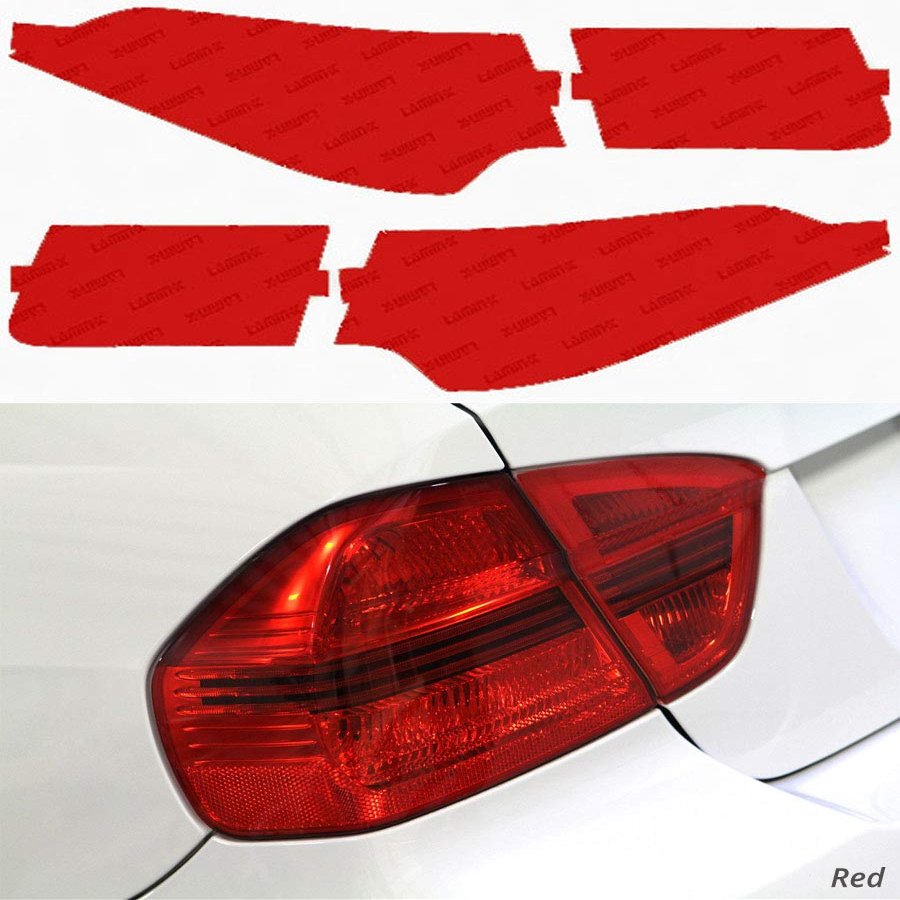Lamin-x Custom Fit Red Tail Light Covers for Acura TSX Sedan (09-14)