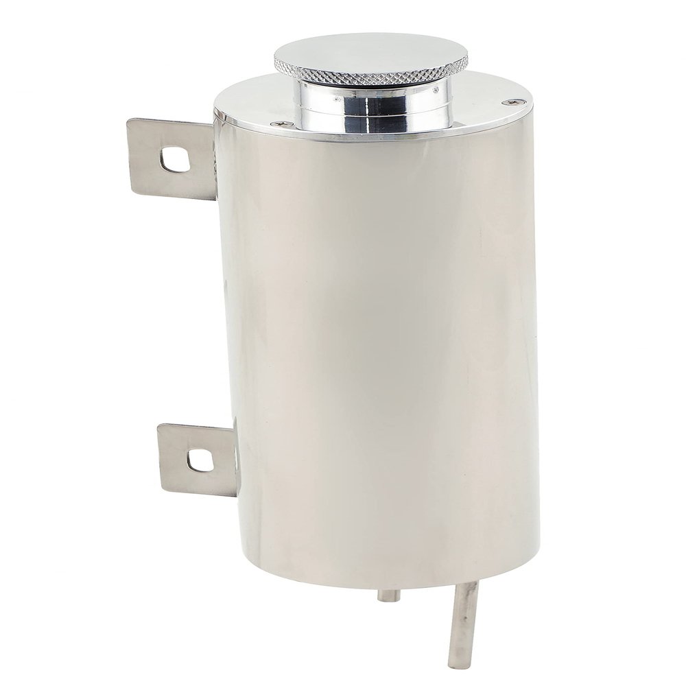 Mr. Gasket 9133 3" x 10" Stainless Steel Overflow Tank