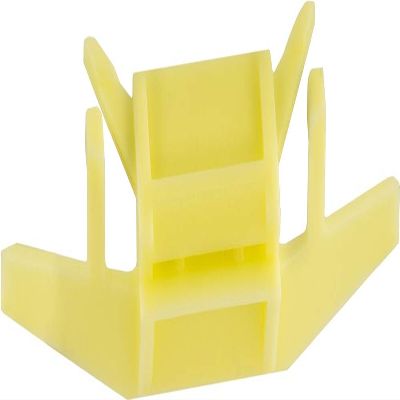 5 Windshield Side Moulding Clips Yellow For Acura Legend