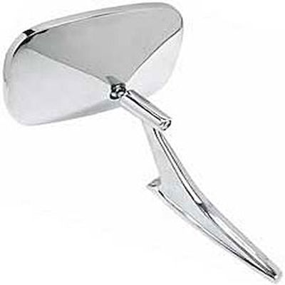 1968-72 Outer Door Mirror With Rib Design Rh