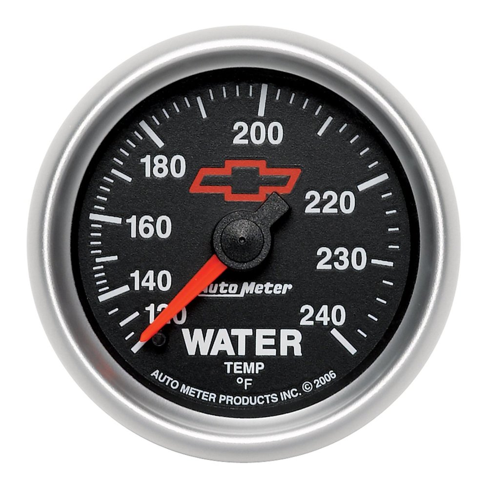 Auto Meter 3632-00406 GM Series Mechanical Water Temperature Gauge