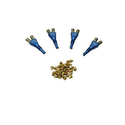 Nitrous Express NX904 Shark Nozzles for 4-Cylinder Engine - 4 Nozzles and Jet Pack