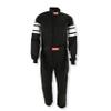 RaceQuip 120007RQP 120 Series 1-Pc Driving Suit SFI 3.2A/5 Black/White 2XL view 2