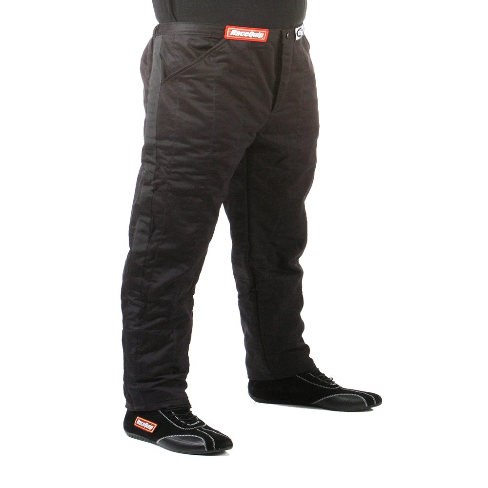 RaceQuip Racing Driver Fire Suit Pants Multi Layer SFI 3.2A/ 5 Black Small 122002