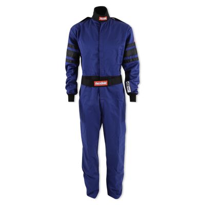 RaceQuip Racing Driver Fire Suit One Piece Multi Layer SFI 3.2A/ 5 Blue 2X-Large 120027