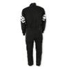 RaceQuip 120005RQP 120 Series 1-Pc Driving Suit SFI 3.2A/5 Black/White Large view 3