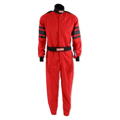 RaceQuip Racing Driver Fire Suit One Piece Multi Layer SFI 3.2A/ 5 Red Medium 120013