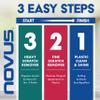 NOVUS-PK1-8 | Plastic Clean & Shine #1, Fine Scratch Remover #2, Heavy Scratch Remover #3 (8 Ounce, Polish Mates) view 3
