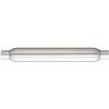 MagnaFlow Performance Exhaust Muffler 18145: 2.25"/2.25" Inlet/Outlet, 3.5x3.5x26" Round, Aluminized Steel, Aluminized Finish view 1