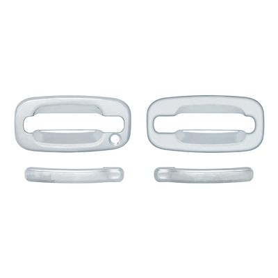 Chrome Door Handle Covers (2dr w/o Passenger. for Chevy Silverado 1999-2006 Pickup
