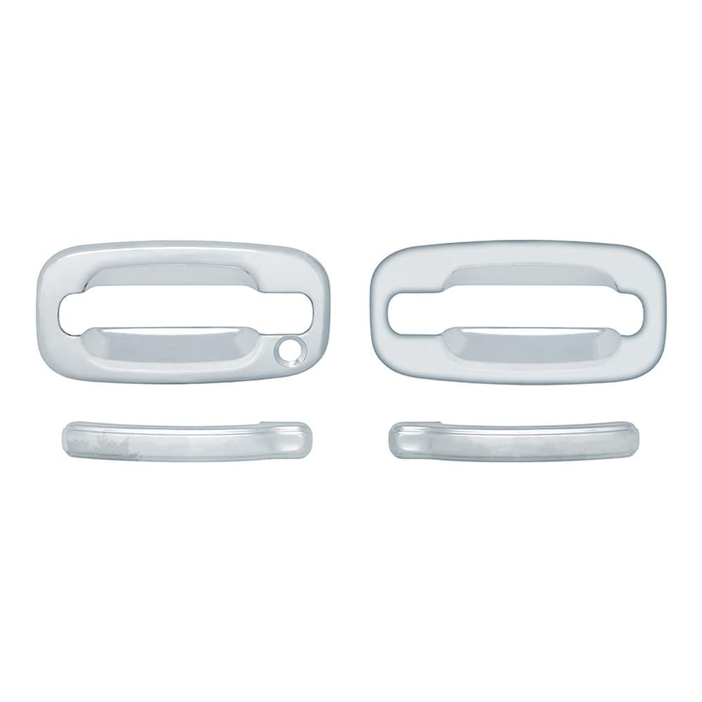 Chrome Door Handle Covers (2dr w/o Passenger. for Chevy Silverado 1999-2006 Pickup