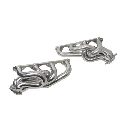 BBK 15290 1-5/8" Shorty Tuned Length Performance Exhaust Headers for Ford Mustang 5.0L - Polished Silver Ceramic Finish
