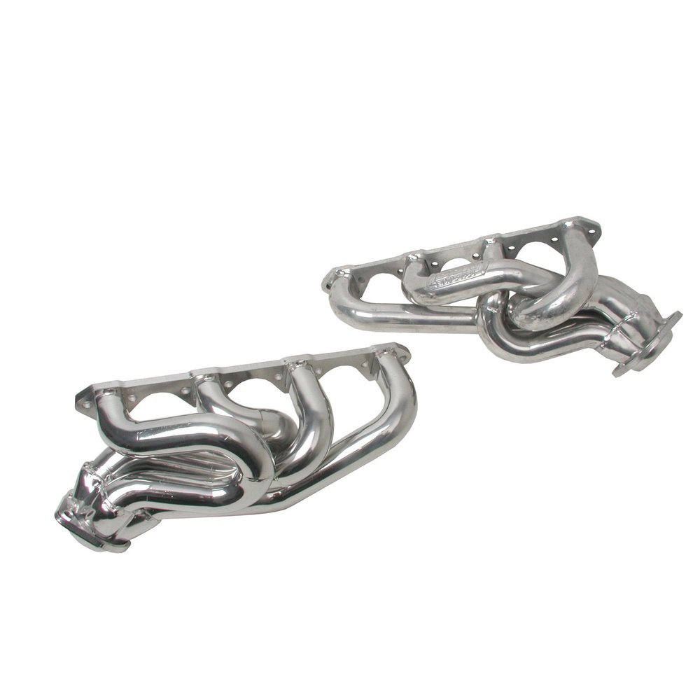 BBK 15290 1-5/8" Shorty Tuned Length Performance Exhaust Headers for Ford Mustang 5.0L - Polished Silver Ceramic Finish