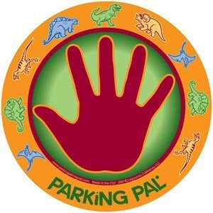 Parking Pal Car Safety Magnet for Toddlers Dinosaur Handprint Shows Kids Where to Stand in Parking Lots Autism & ADHD Friendly Invented by a Mom of 3