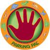 Parking Pal Car Safety Magnet for Toddlers Dinosaur Handprint Shows Kids Where to Stand in Parking Lots Autism & ADHD Friendly Invented by a Mom of 3 view 1