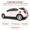 Parking Pal Car Safety Magnet for Toddlers Dinosaur Handprint Shows Kids Where to Stand in Parking Lots Autism & ADHD Friendly Invented by a Mom of 3 view 3