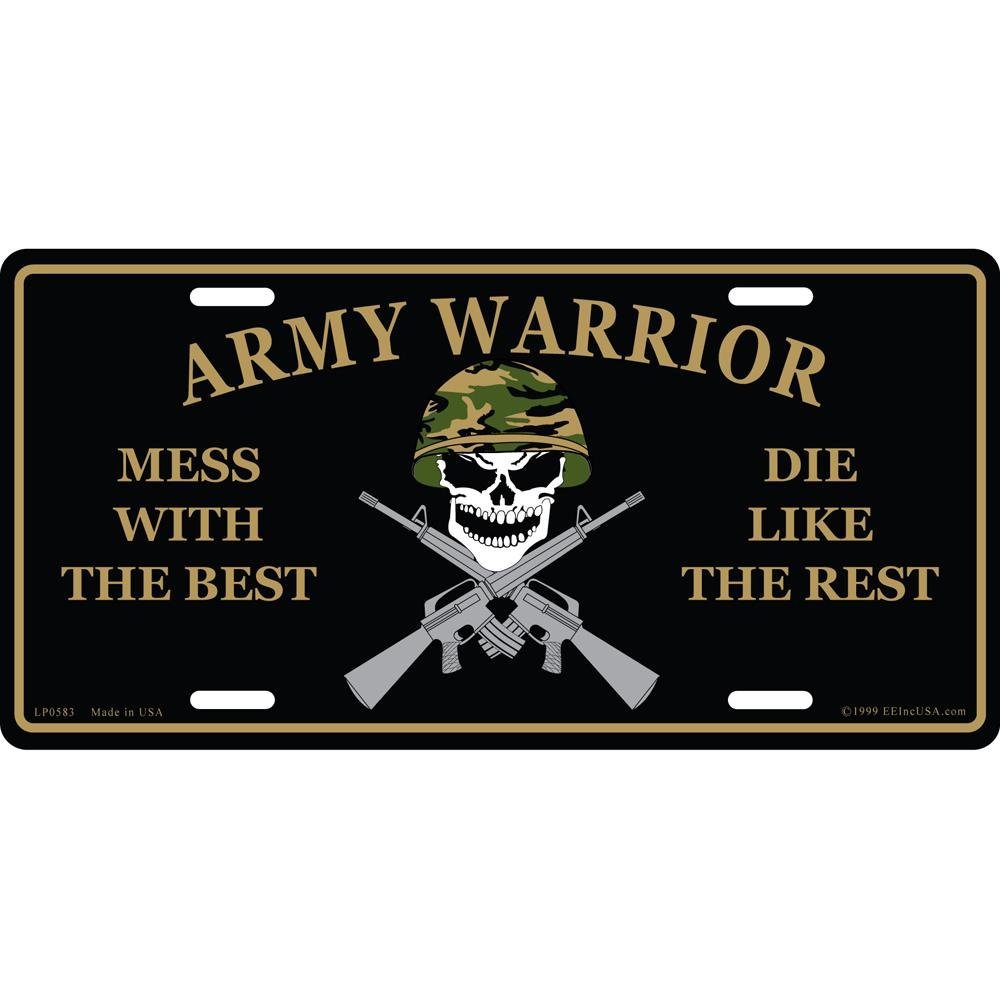 U.S. Army Mess With The Best License Plate