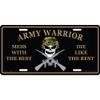 U.S. Army Mess With The Best License Plate view 1