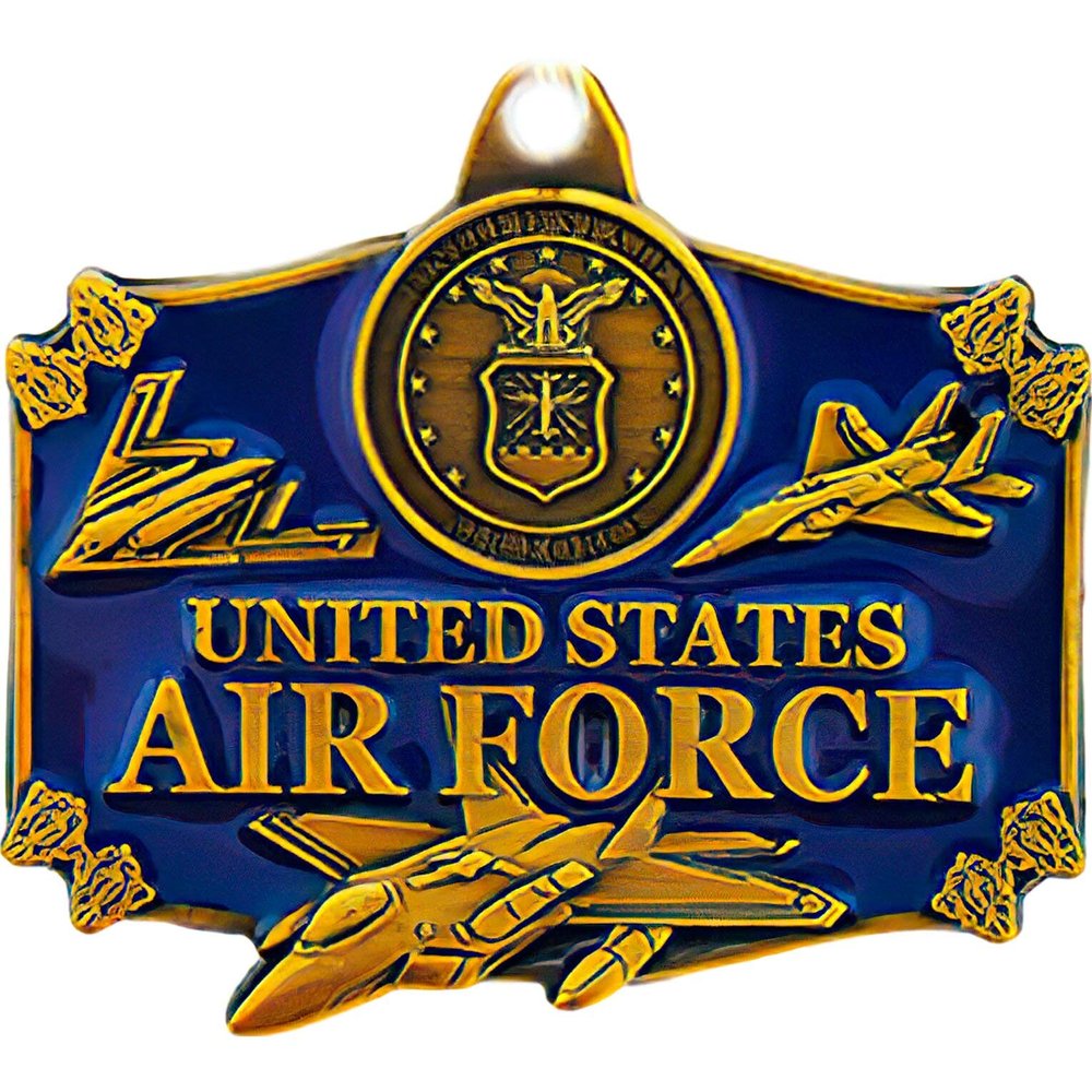 FindingKing United States Air Force Enamel Keychain