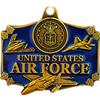 FindingKing United States Air Force Enamel Keychain view 1