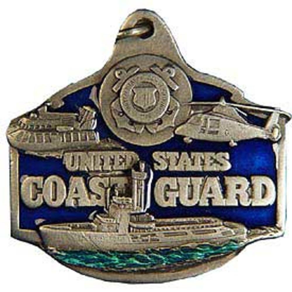 FindingKing United States Coast Guard Enamel Keychain