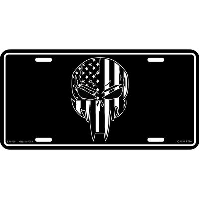 American Flag U.S. Army Sniper Skull License Plate