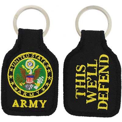 FindingKing U.S. Army Logo Keychain 2 3/4"