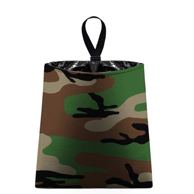 Auto Trash (Camo) by The Mod Mobile - car Trash Bag Litter Bag Garbage can for Your Automobile Camouflage