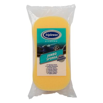 Triplewax Jumbo Sponge (One Size) (Yellow)