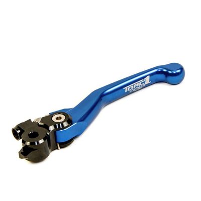 Torc1 Racing 6915-0203 Vengeance Flex Clutch Lever, Black/Blue