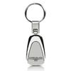 AU-TOMOTIVE GOLD Teardrop Key Chain for Chrysler 200 (Silver) view 1