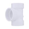CHARLOTTE PIPE 1 1/2 DWV Vent TEE All HUB DWV (Drain, Waste and Vent) (1 Unit Piece) view 1