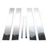6 Piece Chrome Pillar Post Covers for Toyota Camry 2007-2011 view 1