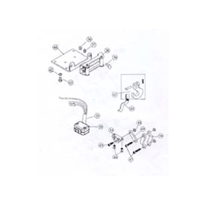 Nachman Fairlead Mounting Plate For 6212002 Winch Ac-12002o