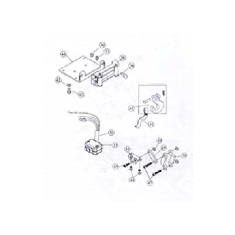 Nachman Fairlead Mounting Plate For 6212002 Winch Ac-12002o