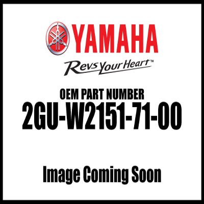 Yamaha 2GU-W2151-71-00 Front Fender Complete; 2GUW21517100 Made by Yamaha