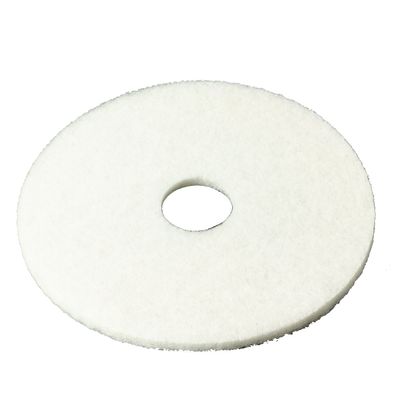 3M White Super Polish Pad 4100, 18 in