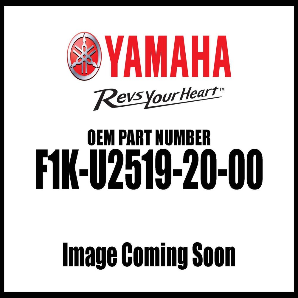 Yamaha F1K-U2519-20-00 Inner,Gunwale (Black; F1KU25192000