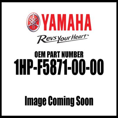 YAMAHA 1HP-F5871-00-00; Pipe, Brake; 1HPF58710000