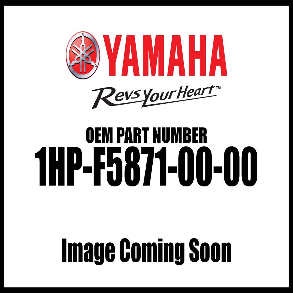 YAMAHA 1HP-F5871-00-00; Pipe, Brake; 1HPF58710000