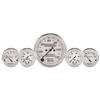 Auto Meter 1611 Old TYME White 5 Fuel/Oil/Speedo/Volt/Water Gauge Set view 1