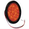 Buyers Products 5624210, 4 Inch Round Turn Signal Light Kit with 10 LEDS, Truck and Trailer Signal Light, Amber view 2