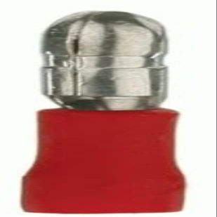 Install Bay RVMB Vinyl Male Bullet Connector 22/18 Gauge .156, Red (100-Pack)