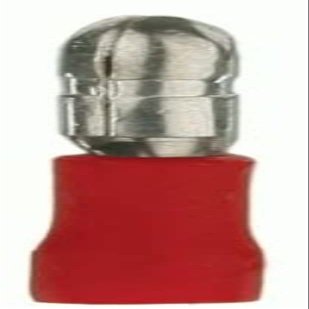 Install Bay RVMB Vinyl Male Bullet Connector 22/18 Gauge .156, Red (100-Pack)