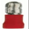 Install Bay RVMB Vinyl Male Bullet Connector 22/18 Gauge .156, Red (100-Pack) view 1