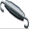 Kuryakyn 7110 Chrome Plated OEM Motorcycle Kickstand Spring: 1985-2006 Harley-Davidson Late Model Big Twins, Pack of 1 view 1