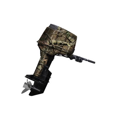 Mossy Oak Graphics Break-Up Infinity Camo Boat Motor Wrap Kit - Easy to Install Vinyl Wrap with Matte Finish - 20 HP Or Less Kit